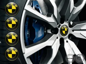 BMW Epoxy-Dome Sticker Hochwertig Quantum Nexus